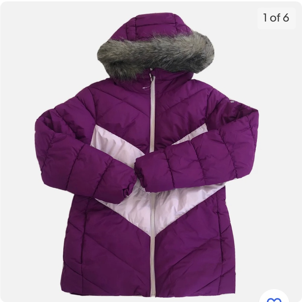 Columbia Girl's Puffer Coat 'Arctic Blast Purple'
1908241 Size Youth S